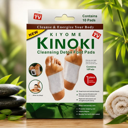 Kinoki Herbal Foot Patches – 10 Pads (Foot Care Patch)