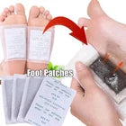 Kinoki Detox Foot Pads Patches 10-Pack with Natural Ingredients for Toxin Removal